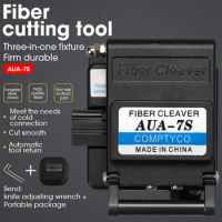 High precision fiber cleaver AUA-7S AUA-71S Cold Contact Dedicated Metal Fiber optic cutter optical fiber cutting knife