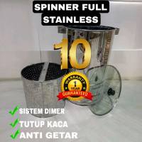 KAPASITAS 10 LITER MESIN SPINNER STAINLESS PENGERING MINYAK /  SARINGAN MINYAK GORENG