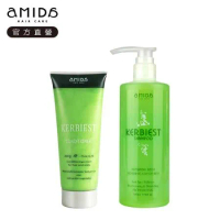 AMIDA葉綠素洗髮精500ml+葉綠素調理素200ml