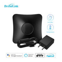 BroadLink RM4 Pro US version Wireless Universal Remote Smart Hub with HTS2 Temp and Humidity Sensor Smart Home Solution