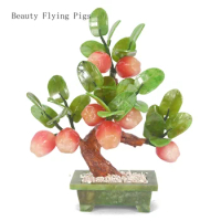1 pcs apple tree landscape decoration home handicrafts room and living room decoration Resin crafts Gift for store opening