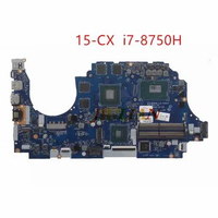 Placa Base L20302-001 For HP PAVILION GAMING 15-CX Laptop Motherboards DPK54 LA-F841P W/ i7-8750H Working And Fully Tested