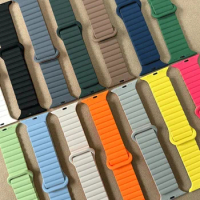 Liquid Silicone Bands Magnetic wrist band for Ultra 2 Series 9 SE Iwatch Apple Watch 42mm 44mm 45mm 49mm 38mm 40mm 41mm