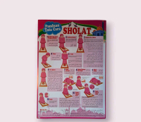 POSTER EDUKASI / POSTER DINDING TATA CARA SHOLAT ANAK PEREMPUAN