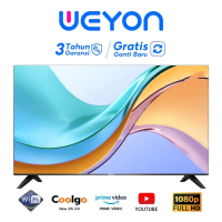 【 S43 Coolita 】 Animax TV Digital 43 inch Smart TV LED OS Coolita Full HD Televisi (W43C) Support Hd