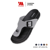 Yumeida GT-6102 ML - Sandal Jepit Pria Slop Karet Anti Slip Air