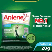 Susu Anlene Activit Sachet Vanila Coklat Tinggi Kalsium