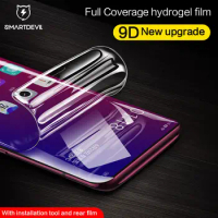 SmartDevil Screen Protector for OPPO Realme 11 Pro+10 Pro+Reno 10 Pro Reno6 Pro Find X5 Clear Hydrogel Film Full Cover Soft Film