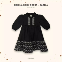 Bohopanna BOHOPANNA - RAYA COLLECTION - NABILA BABY DRESS - GAMIS ANAK - DRESS ANAK - SABILA