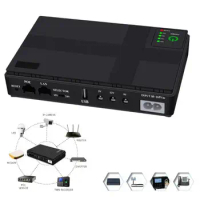5V/9V/12V Large Capacity Mini Portable UPS Backup Power Adapter for WiFi,Ups or Router Backup Power Adapte Router Power