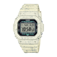 CASIO卡西歐 G-SHOCK 太陽能電力 獨特米白 永續時尚 經典方型 G-5600BG-5_43.2mm