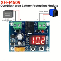 XH-M609 DC 12V-36V Charger Module Voltage OverDischarge Battery Protection Precise Undervoltage Protection Module Board