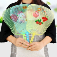 創意卡通芭蕉扇子夏季扇子學生兒童可愛迷你隨身便攜塑料手搖扇