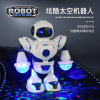 ของเล่นเด็กสุดเท่นักเต้นไฟฟ้าเต้นหุ่นยนต์พร้อมไฟเดินร้องเพลงได้ของเล่นสำหรับเด็กผู้ชายและเด็กผู้หญิง