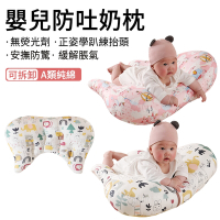 GUBEI 寶寶抬頭訓練枕 嬰兒趴趴枕 防吐奶斜坡枕墊 餵奶輔助枕（趴臥緩解脹氣）