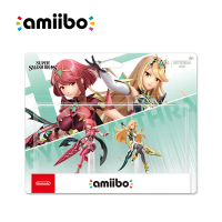 【Nintendo 任天堂】Switch amiibo 公仔 焰 &amp; 光 PYRA&amp;MYTHRA(任天堂明星大亂鬥系列)