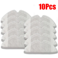 10PCS Washable Mop Cloths For Xiaomi Vacuum 2 For Roborock S50 S51 Robot Vacuum Cleaner Parts Replacement Mopping Cloth