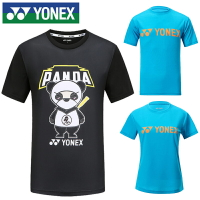 2022新款YONEX尤尼克斯羽毛球服文化衫yy透氣速干短袖t恤男女運動