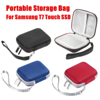 1 Pc Portable EVA Outdoor Travel Case Storage Bag Carrying Box For Samsung T7 Touch SSD Case Accessories