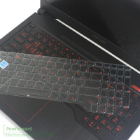 For Asus TUF FX505GM FX505GD FX505 fx505ge fx505du FX505DT FX505G FX 505 GD GM Gaming 15.6'' TPU Laptop Keyboard Cover Skin