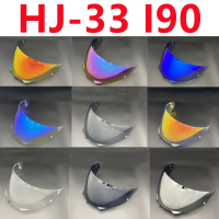 Visor สำหรับ HJC HJ-33 I90รถจักรยานยนต์หมวกกันน็อคเลนส์เปลี่ยนโล่ป้องกันรังสียูวี C Asco Moto ที่มีสีสัน Faceshield อุปกรณ์เสริม