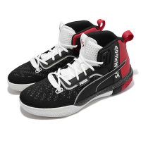 Puma 籃球鞋 Legacy Shammgod 男鞋 黑 紅 高筒 皮革 1997 運動鞋 19427501