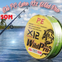Dù PE Lure X12 Wild Pro 150m, Dù PE câu lục