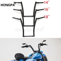 【HONGPA】機車復古把手 25mm 車把 手把 高把 14英寸/16英寸/18英寸 機車握把 KTR 哈雷