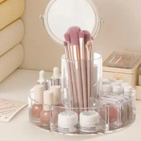 Clear Cosmetic Storage Organizer Acrylic Cosmetic Storage Box Portable Desktop Cosmetic Organizer containers for Cosmetic