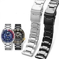 For Seiko canned abalone prosper series SNE499/SNE498 SME537 SBBN031 strap men's wristband bracelet 22mm fine steel watchband