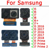 Rear Back Camera For Samsung Galaxy J5 J6+ Plus J7 Prime 2 J8 2016 2017 2018 G610 G611 J810 Camera Module Spare Parts
