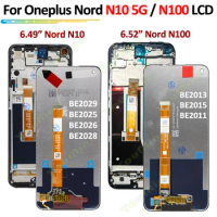 Display For Oneplus Nord N10 5G LCD For Oneplus NORD N100 LCD Display Touch Screen Panel Digitizer For Oneplus N100 BE2013 LCD