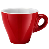 《Pulsiva》Joy瓷製濃縮咖啡杯(紅80ml) | 義式咖啡杯 午茶杯