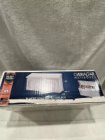 Mailbox, White Plastic Gibraltar Wall Mount, Sealed Small Capacity, Rust Proof.