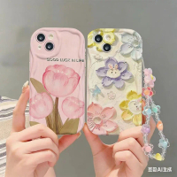 Brilliant Flower Bracelet Case For OPPO Reno 15F 15 Pro 14F 14 13F 12F 12 11F 11 Pro 5G Reno15F Reno