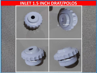 Inlet Fitting 1,5 inch inlet kolam renang fitting inlet wall inlet