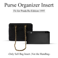 Nylon Purse Organizer Insert Fit for Prada Re-Edition 1995, Inside Purse Storage Bag Parachute Inner