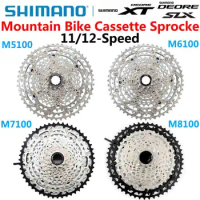 Shimano DEORE XT SLX CS-M5100 CS-M6100 CS-M7100 CS-M8100 Cassette Sprocket Freewheel Mountain Bike MTB 11-Speed 12-Speed