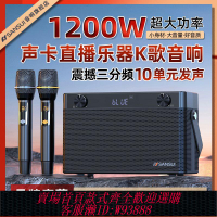 伴唱機 【11.3萬人回購該品牌】山水家庭ktv音響套裝廣場舞移動卡拉ok戶外便攜式K歌藍牙手提音箱
