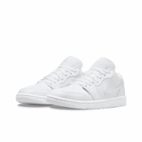【NIKE 耐吉】W Nike Air Jordan 1 Low 全白 低筒 舒適 AJ1 休閒鞋 女鞋 DV0990-111