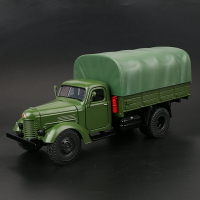 解放CA10軍事模型1：32雷鋒運輸卡車全合金聲光玩具仿真汽車模型