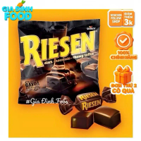 ￼Kẹo socola nhân đen Riesen Dark socola chewy toffee 105g/150g