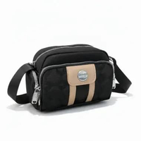 JIELSHI Naira DF1887-69 # Tas Selempang Wanita Kanvas Model Terbaru Simpel Berukuran Mini SL.350 Hit