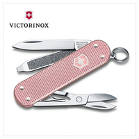 VICTORINOX 瑞士維氏 瑞士刀 5用 58mm Cotton Candy 鋁合金乾燥粉 0.6221.252G
