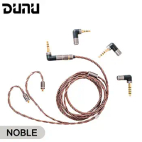 DUNU NOBLE Original Earphone Cable of DK4001 Furutech OCC Silver mixed wire with 4 Quick Switching Connectors MMCX/0.78MM