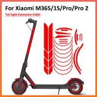 Body Reflective Sticker for Xiaomi M365 Pro 1S PRO 2 Electric Scooter Wheel Hub Fender Decorative Night Safety Reflective