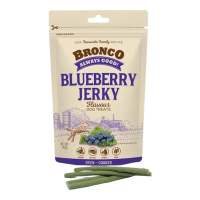Bronco Jerky Dog Treat 70g - Delicious, Beef, Banana, Blueberry, Melon, Milk