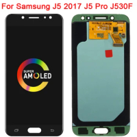 5.2" Super Amoled J5 Pro Display For Samsung J5 2017 J530F J530 LCD Display Touch Screen Digitizer Replacement Parts