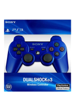 Wireless game joystick for Playstation 3 - Blue