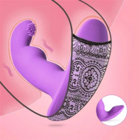 Silicone Vibrating Panties Dildo Vibrators G Spot Massage Clit Stimulation Vibrator Female Masturbation Sex Toy For Woman Adult